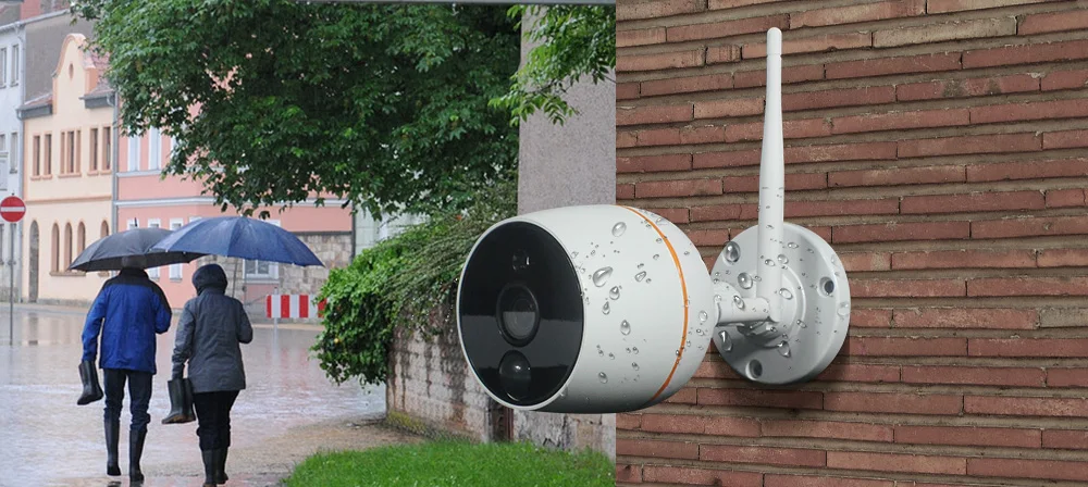 Wheezan Wifi CCTV камера система безопасности комплект 4CH 1080P NVR беспроводной сенсорный экран видео камера наблюдения аудио CCTV комплект