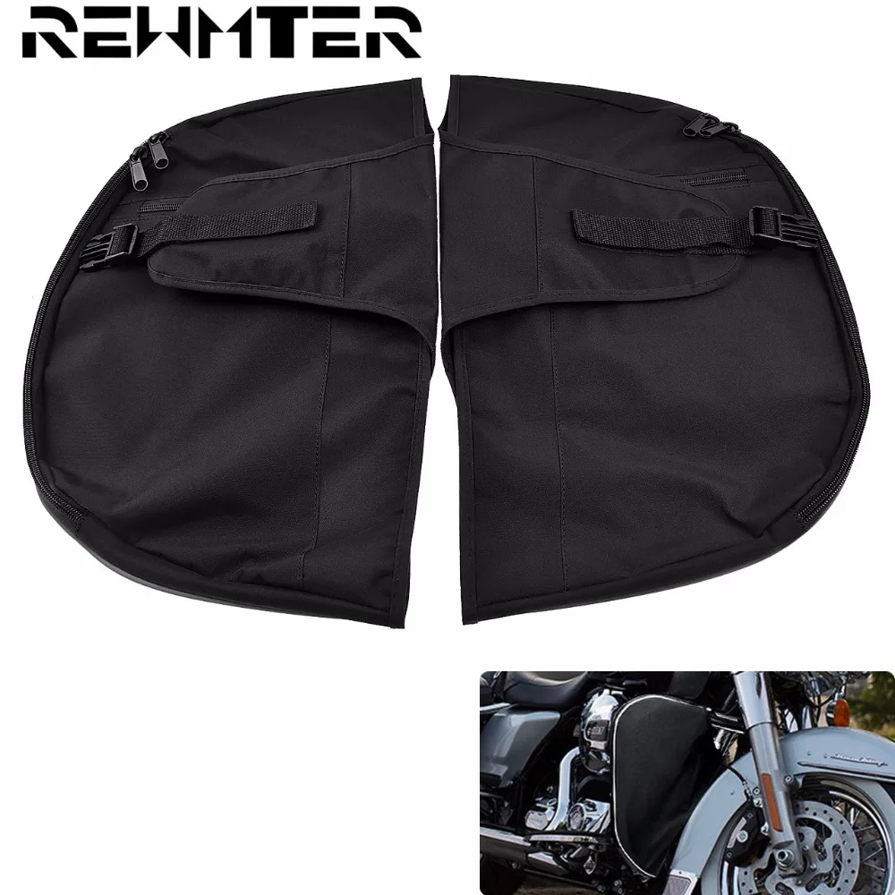 Мягкие низкие нагреватели для ног черный мотоцикл Harley Dyna Low Rider Super Glide Custom FXD FXDB