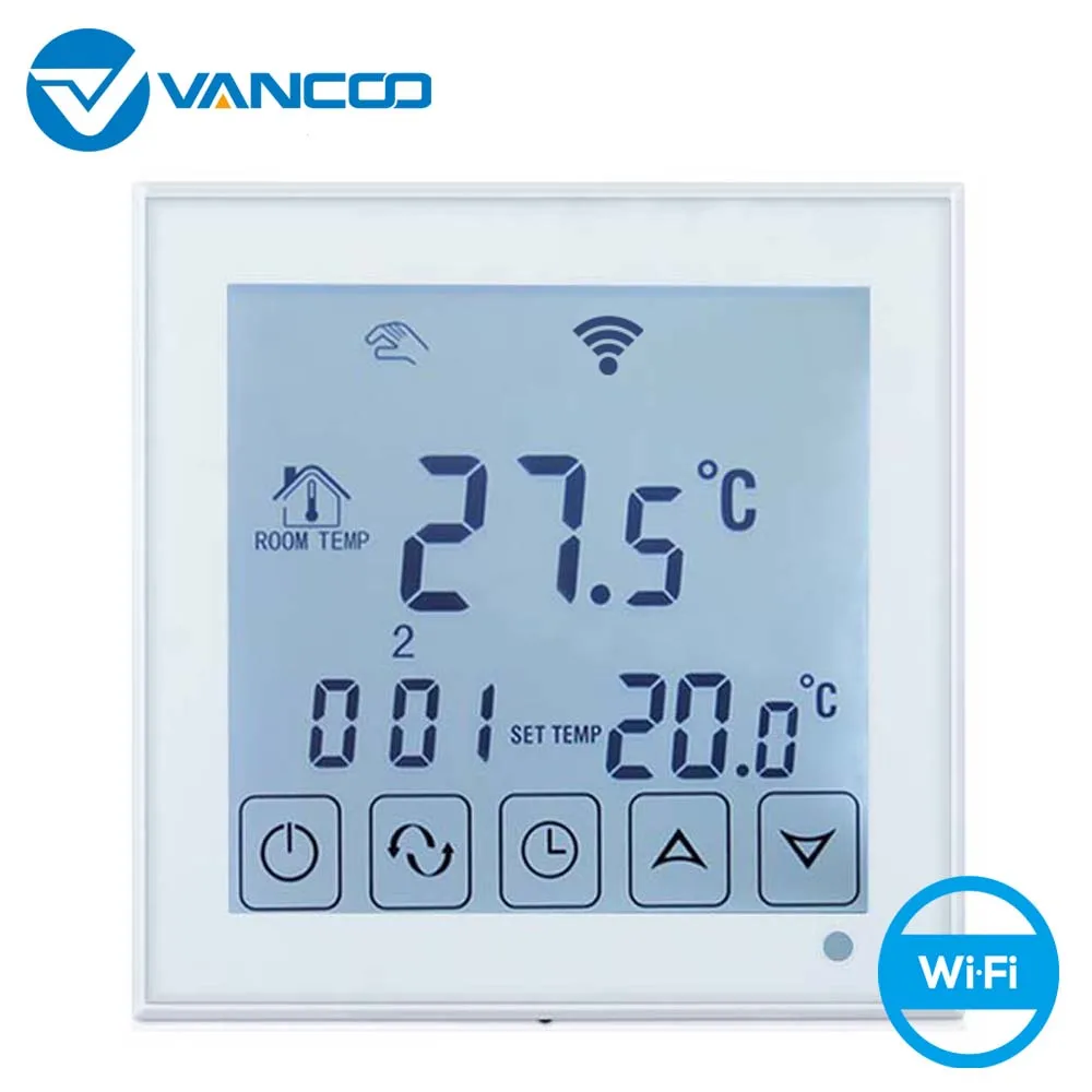 Vancoo 2 шт умный Wifi термостат для подогрева пола ЭЛЕКТРИЧЕСКИЙ КОМНАТНЫЙ теплый