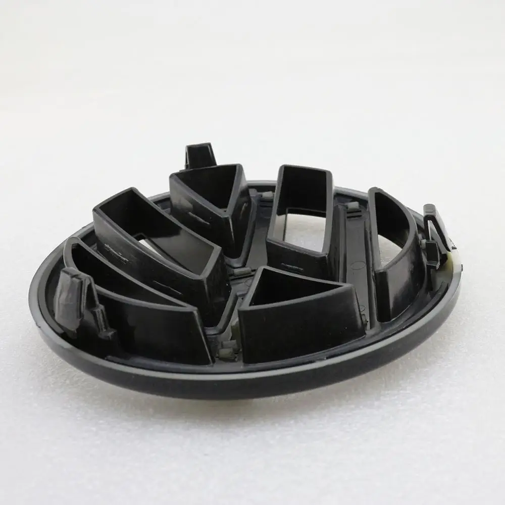 Глянцевая черная передняя решетка для гриля 130 мм Эмблема логотипа автомобиля