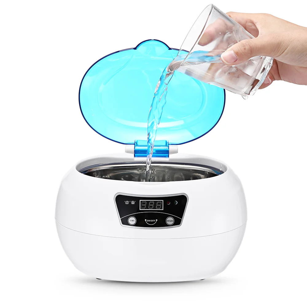 Gustala 600 мл Pro ультразвуковой очиститель генератор ногтей маникюр инструменты