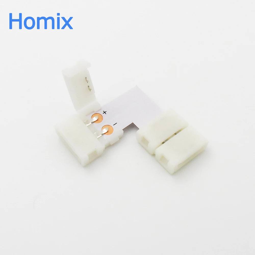 Коннектор для светодиодной ленты 10 мм L одноцветных лент 5050/5630/5730|connector mold|led strip