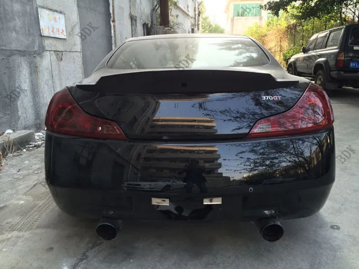 

Fit for Infiniti 37 Coupe 2 doors carbon fiber rear spoiler rear wing