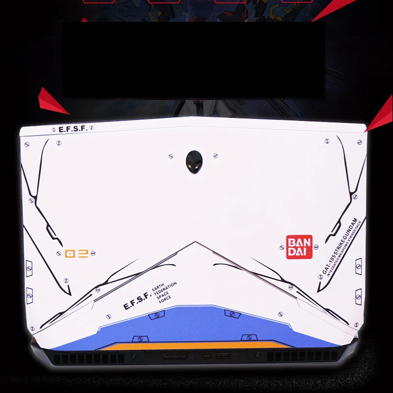 KH тетрадь наклейка для Alienware 17r4 глаз трекер 15 R3 r2 M18 чехол компьютера защитная пленка 1" 17R5 18R3 13R1R3 полное покрытие