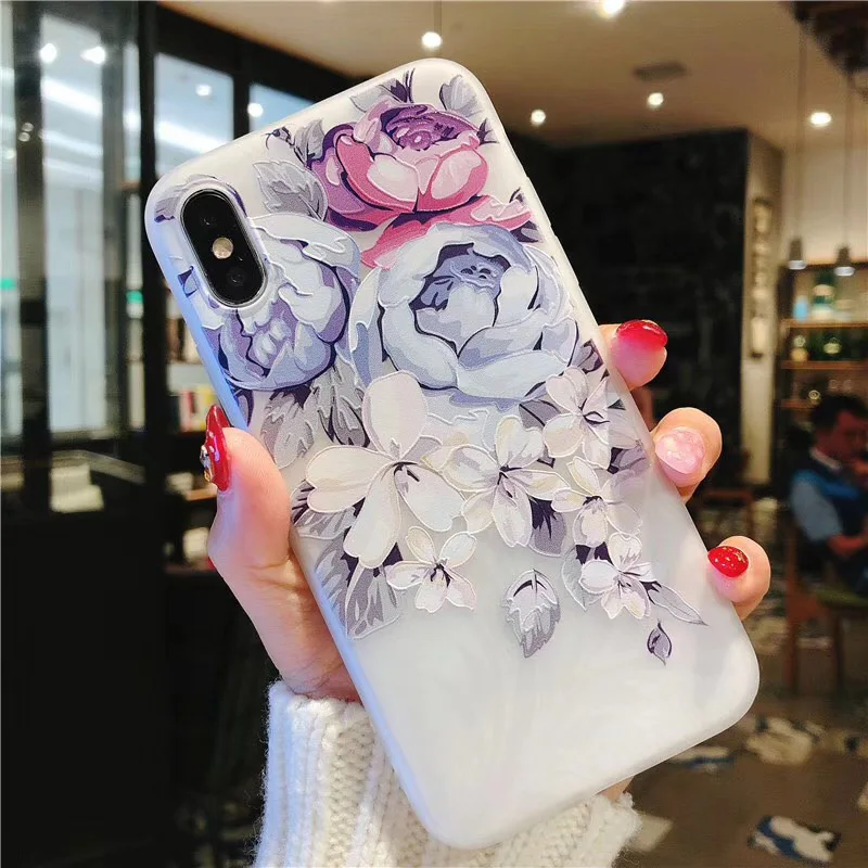 Мягкий чехол для iPhone 7 силиконовый Plus 3D милый x xr xs max 8 5S se 6 |