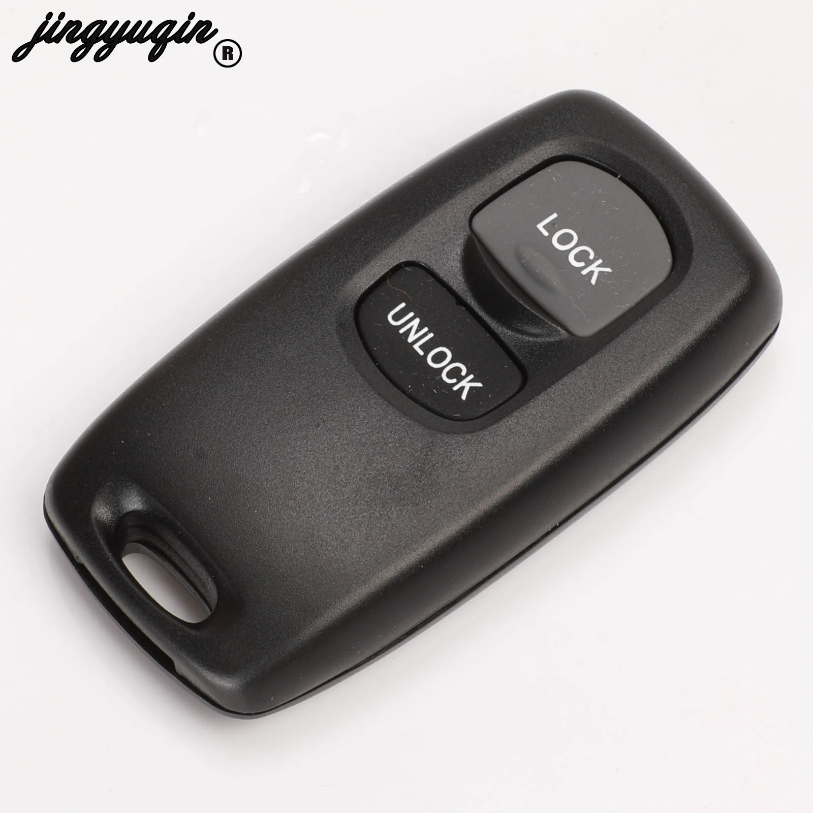 Jingyuqin 2/3 кнопки дистанционный ключ оболочка чехол Чехол для Mazda 2 3 6 323 626 держатель