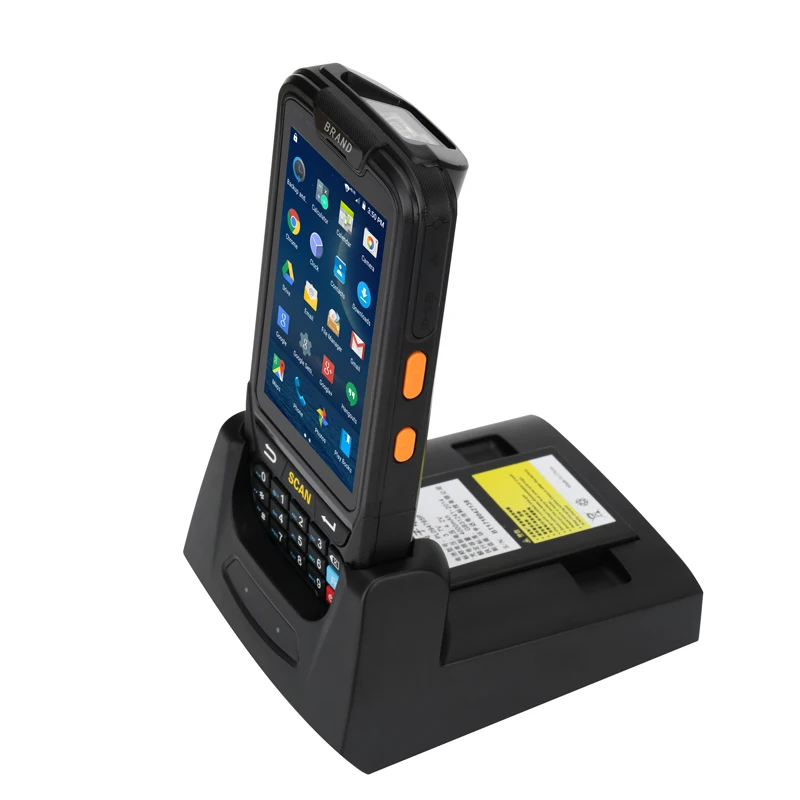 4G Портативный КПК Android 7 0 POS терминал сенсорный экран 1D 2D сканер штрих кода