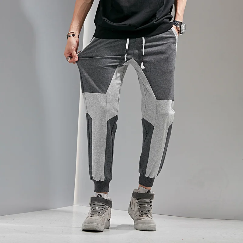 SingleRoad Joggers мужские осенние весенние повседневные штаны для бега высококачественные мужские брюки в стиле хип-хоп спортивные штаны эластичные уличные