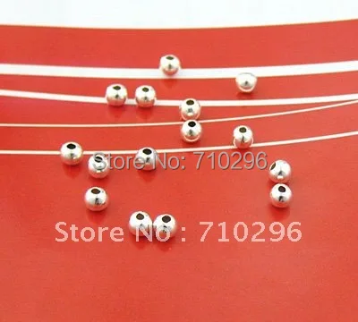 Бусины из серебра 100 пробы 925 шт./лот 2 5 мм|jewelry spacer beads|bead wire jewelrybead mat |
