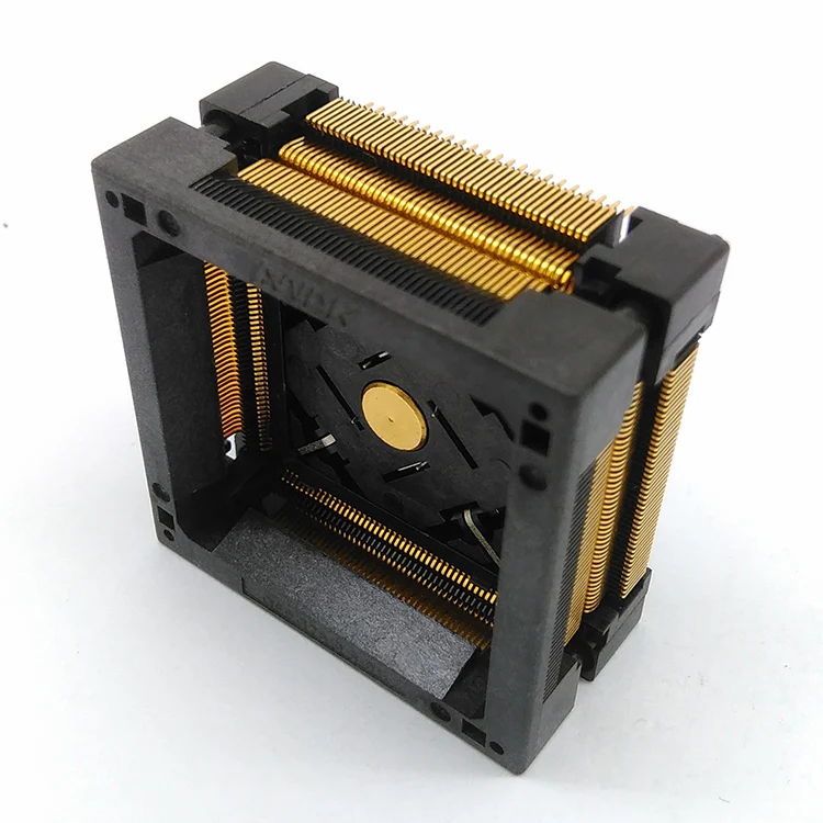 QFP176 TQFP176 LQFP176 запись в гнездо шаг 0 5 мм IC Размер корпуса 24x24 OTQ 176 0.5 06 тестовый