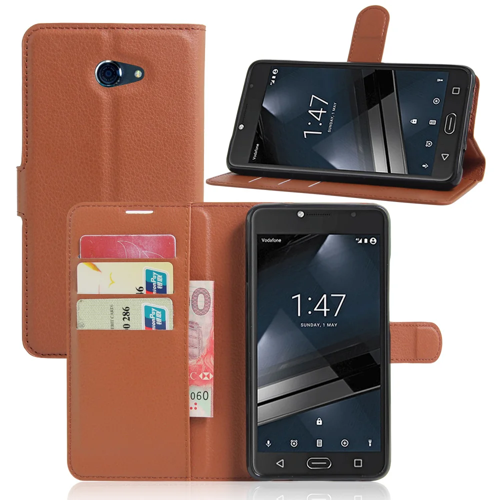 Чехол для телефона Vodafone Smart Ultra 6 откидная задняя крышка из искусственной кожи Ultra6