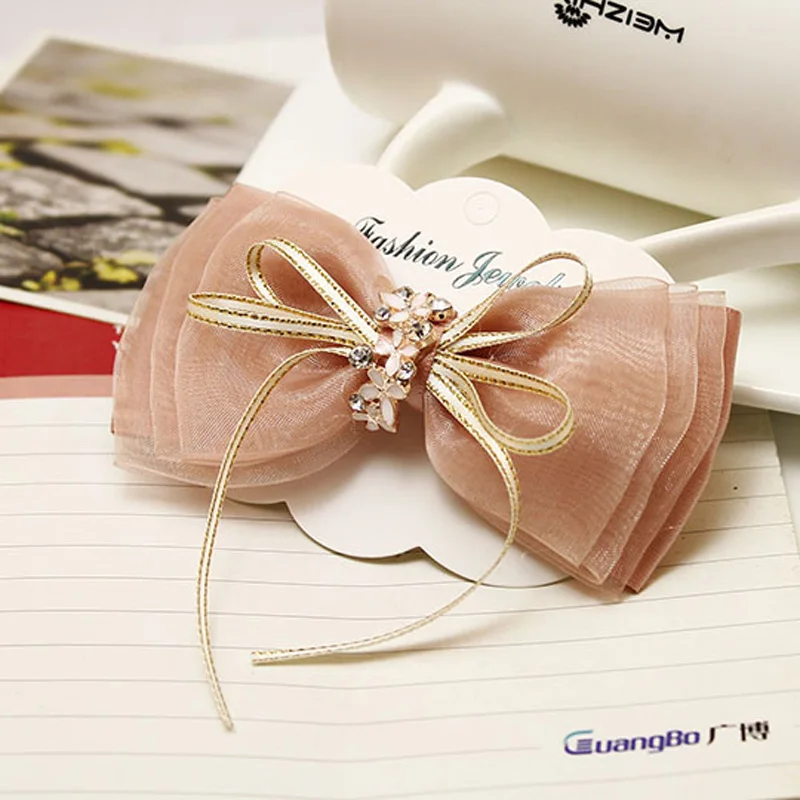 Заколки для волос женщин и девочек аксессуары украшение платья с кристаллами