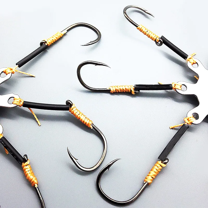 2 шт. пластина бронзовых морских рыболовных крючков взрыв Карп Рыболовный крючок