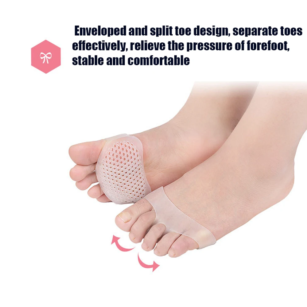 BORDER для путешественника силиконовые стельки Forefoot Pad высокий каблук амортизация анти скользкие ноги Боль Здоровье обувь стелька