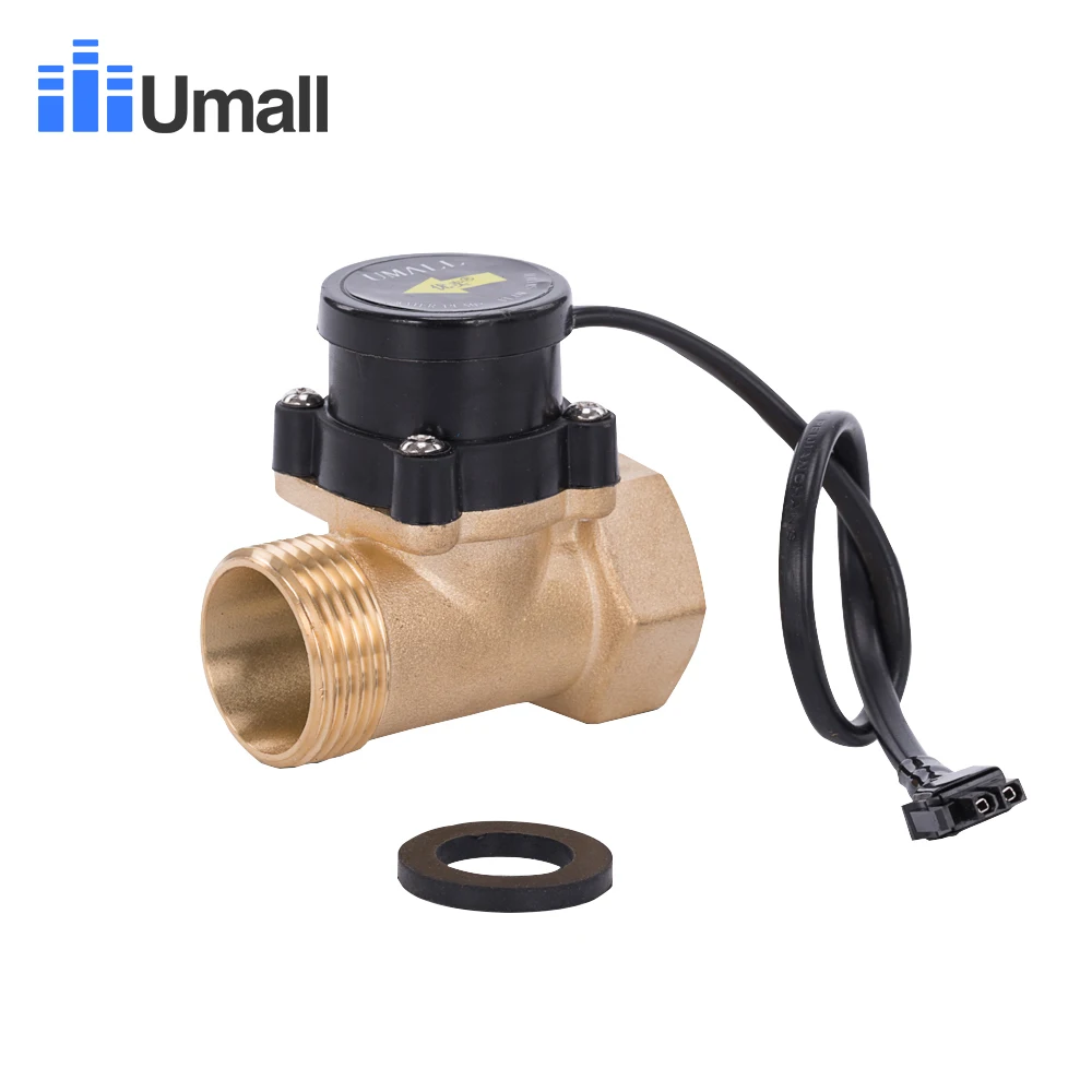 Umall HT 800 1 дюйм Датчик потока водяной насос переключатель легко подключить
