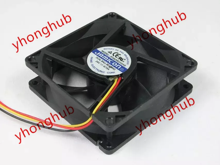 JAMICON JF0825B2HSAR 24 В постоянного тока 0,15 а 80x80x25 мм вентилятор охлаждения сервера