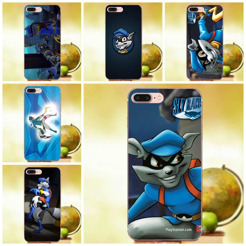 Cool Sly Cooper (синий) для Moto G G2 G3 G4 G5 HTC 530 626 628 630 816 820 One A9 M7 M8 M9 M10 E9 Plus U11 в продаже класса