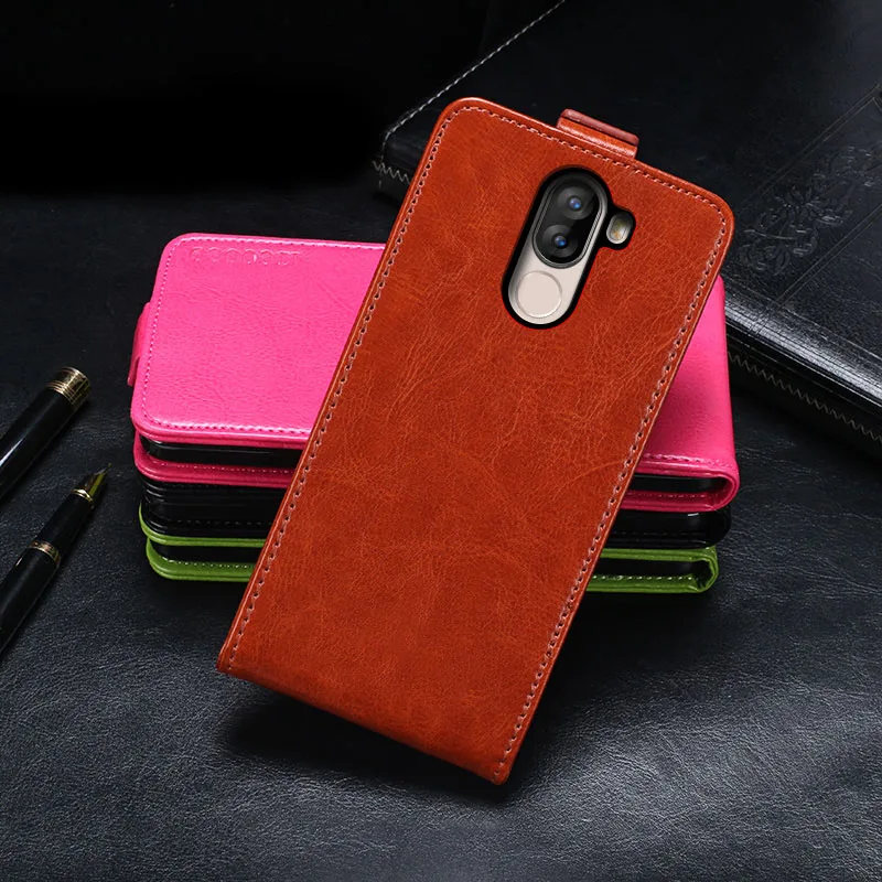 Чехол Для Doogee X60L Флип кожаный чехол Защитный крышка Бизнес для