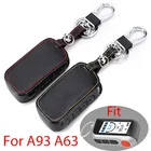 Чехол-накладка для автомобильной сигнализации Starline A93, A63, A36, A39, из натуральной кожи