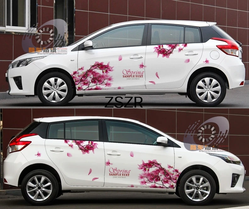 По индивидуальному заказу 2 кристалла по бокам кузова автомобиля и глава