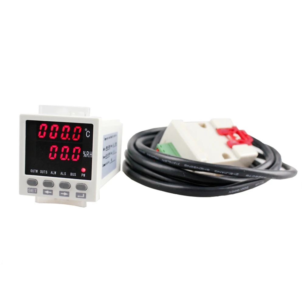 WSK301 48*48 мм AC/DC85 265V светодиодный термометр с цифровым дисплеем и контроллером