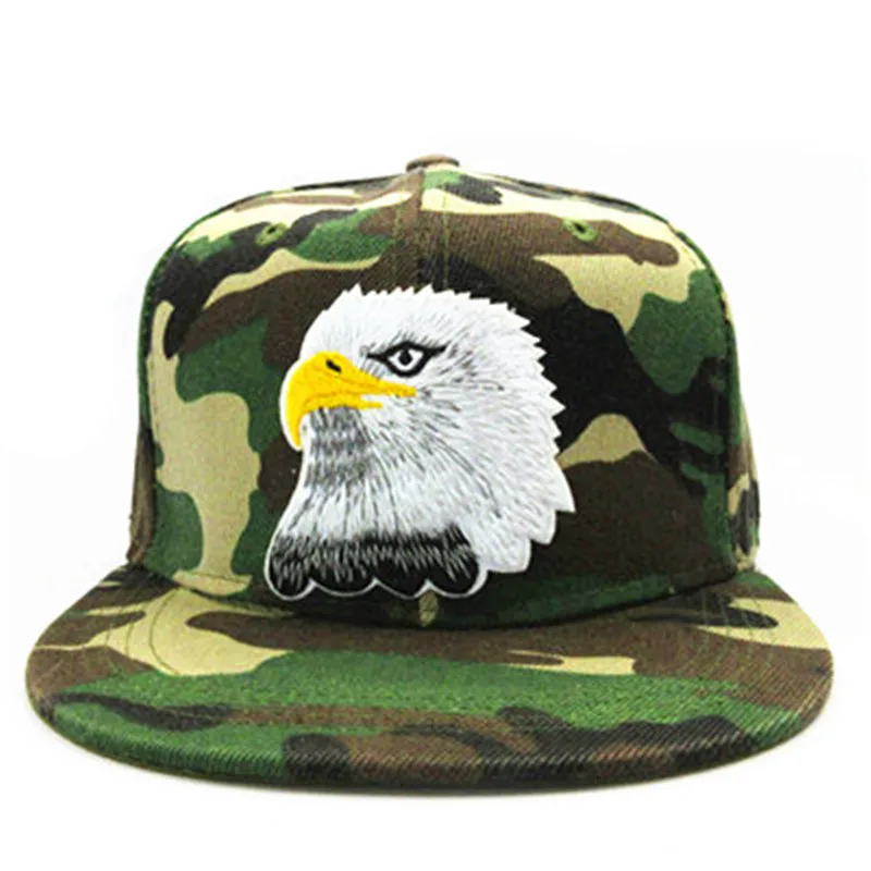 

2019 Eagle embroidery cotton Baseball Cap hip-hop cap Adjustable Snapback Hats for men and women 269