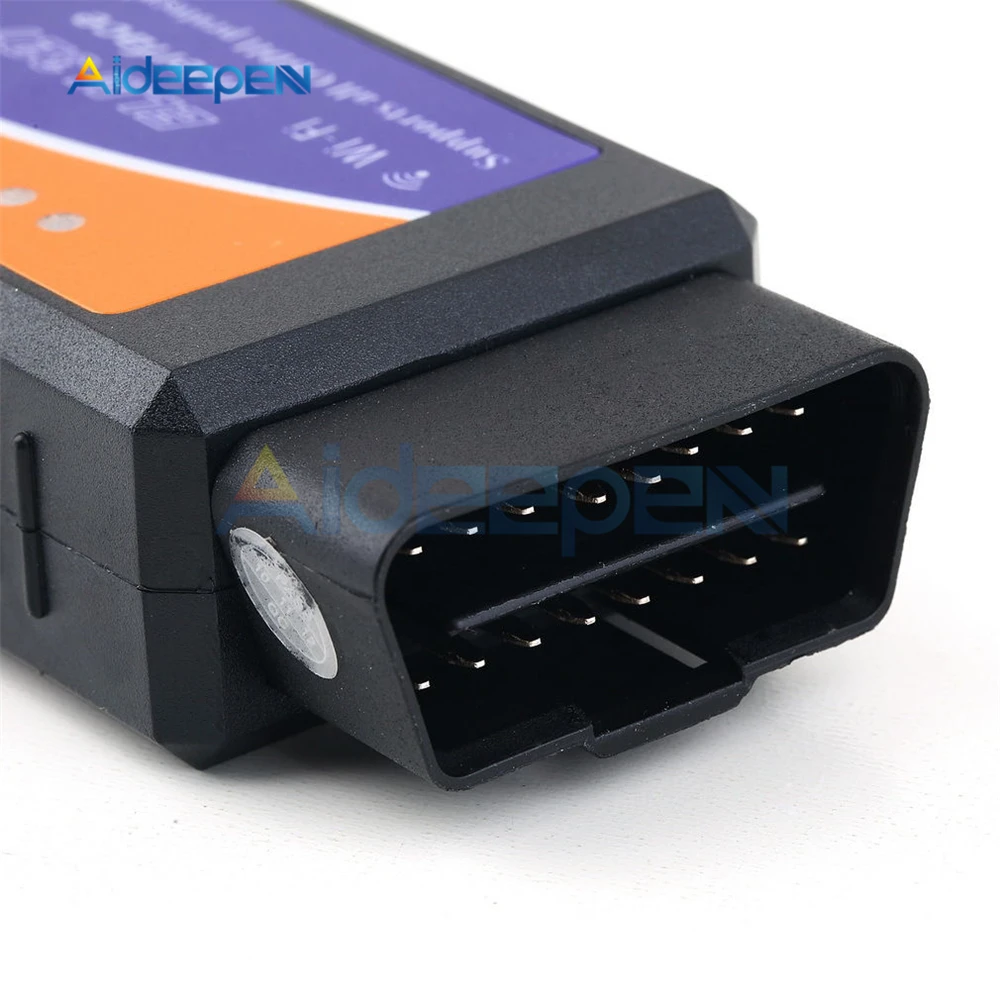 ELM327 OBD2 Bluetooth/wifi V1.5 автомобильный диагностический инструмент ELM 327 OBD II чип сканера PIC18F25K80 для Android/IOS/Windows 12V