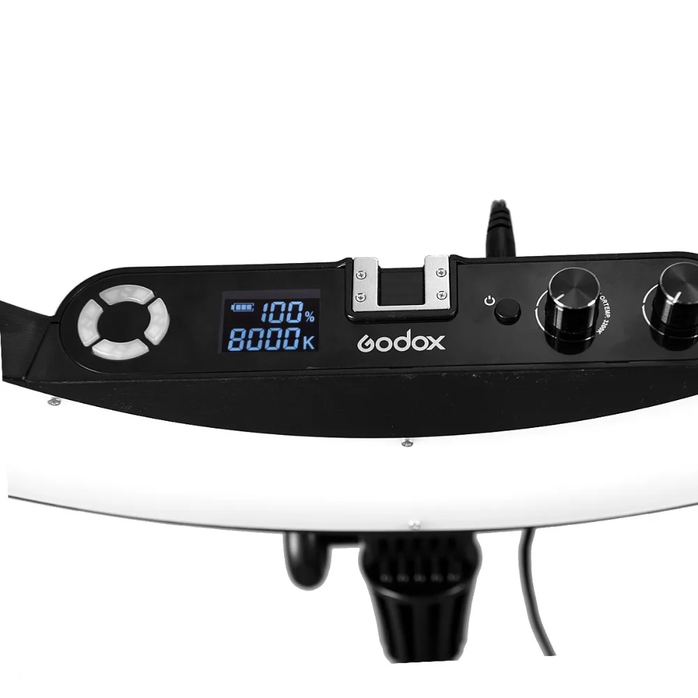 Godox LR180 светодиодный кольцевой светильник фотографический для фотостудии селфи