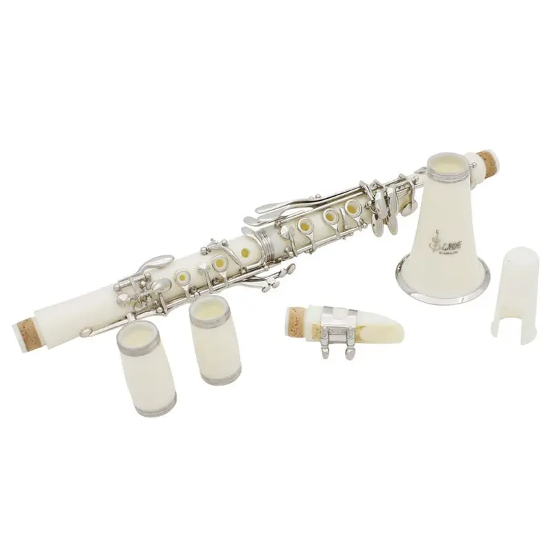 SLADE кларнет ABS 17 ключ bB плоский сопрано бинокулярный с пробковой смазкой салфетка