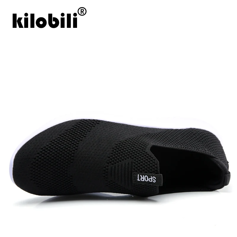 Kilobili/2019 г. весенняя женская обувь женские дышащие сетчатые кроссовки балетки на