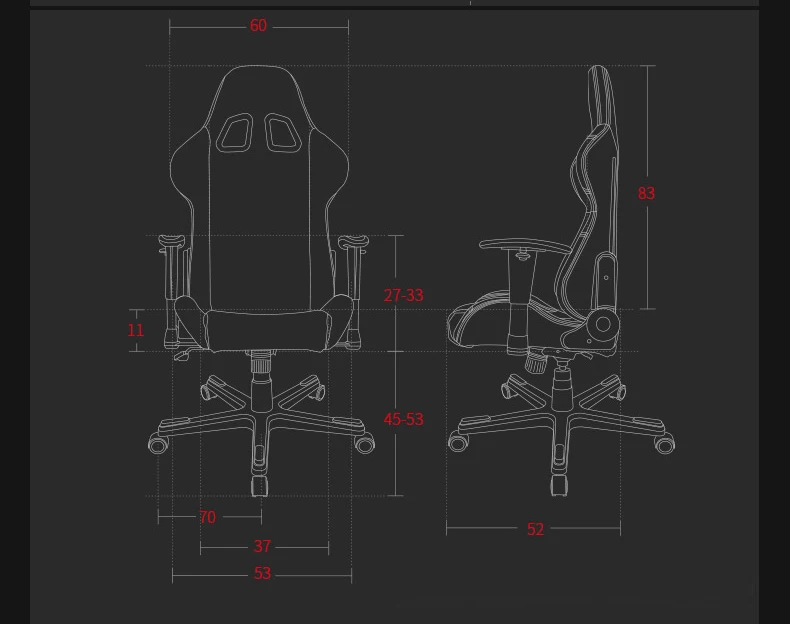 WCG gaming chair ergonomic computer armchair anchor home cafe game competitive seats free shipping | Мебель