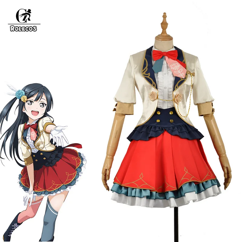 ROLECOS аниме Love Live All Stars Yuki Setsuna костюм для косплея идеальный проект мечты платье