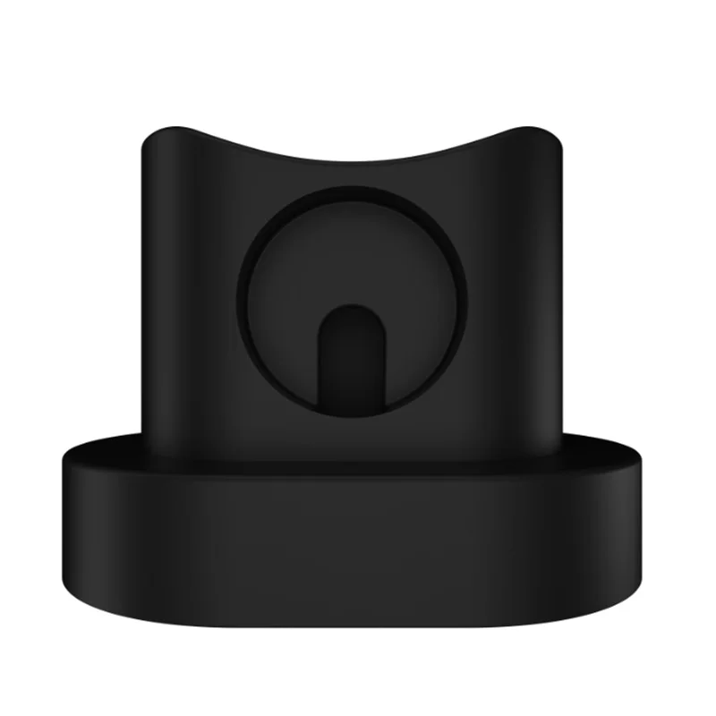 Black 2 в 1 зарядная док-станция для Iphone X, Iphone XS, Iphone 8, Зарядная база для Apple Watch, 4, 3, 2 тумбочка, Подставка для зарядки, держатель - Цвет: Black