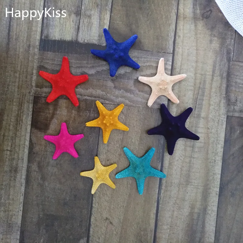 HappyKiss 3 шт. натуральные раковины морской звезды украшение в морском стиле