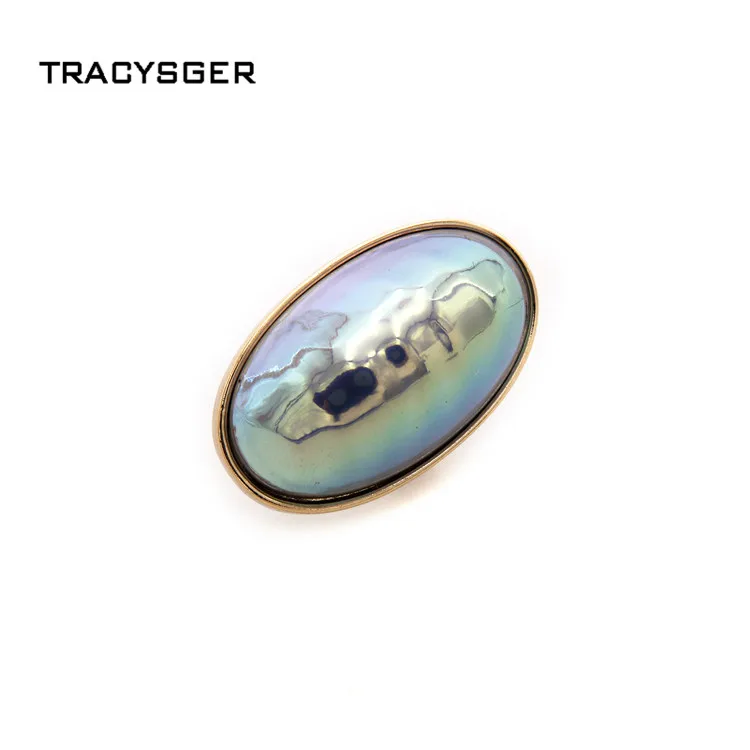 AL N84332/TRACYSGER/тренд личности преувеличенная жемчужина моллюсков кольцо|Кольца| |