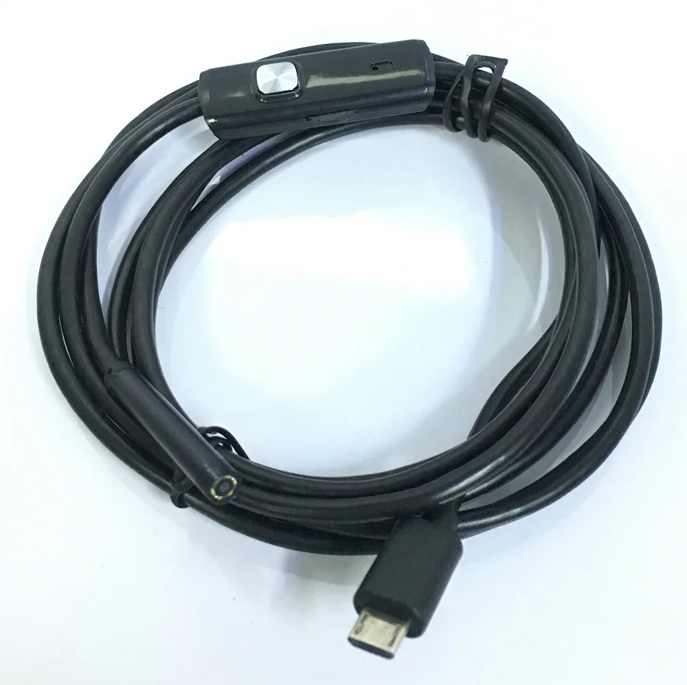 Эндоскопическая камера Размер 5 мм водонепроницаемая труба 6 шт. белый светодиод