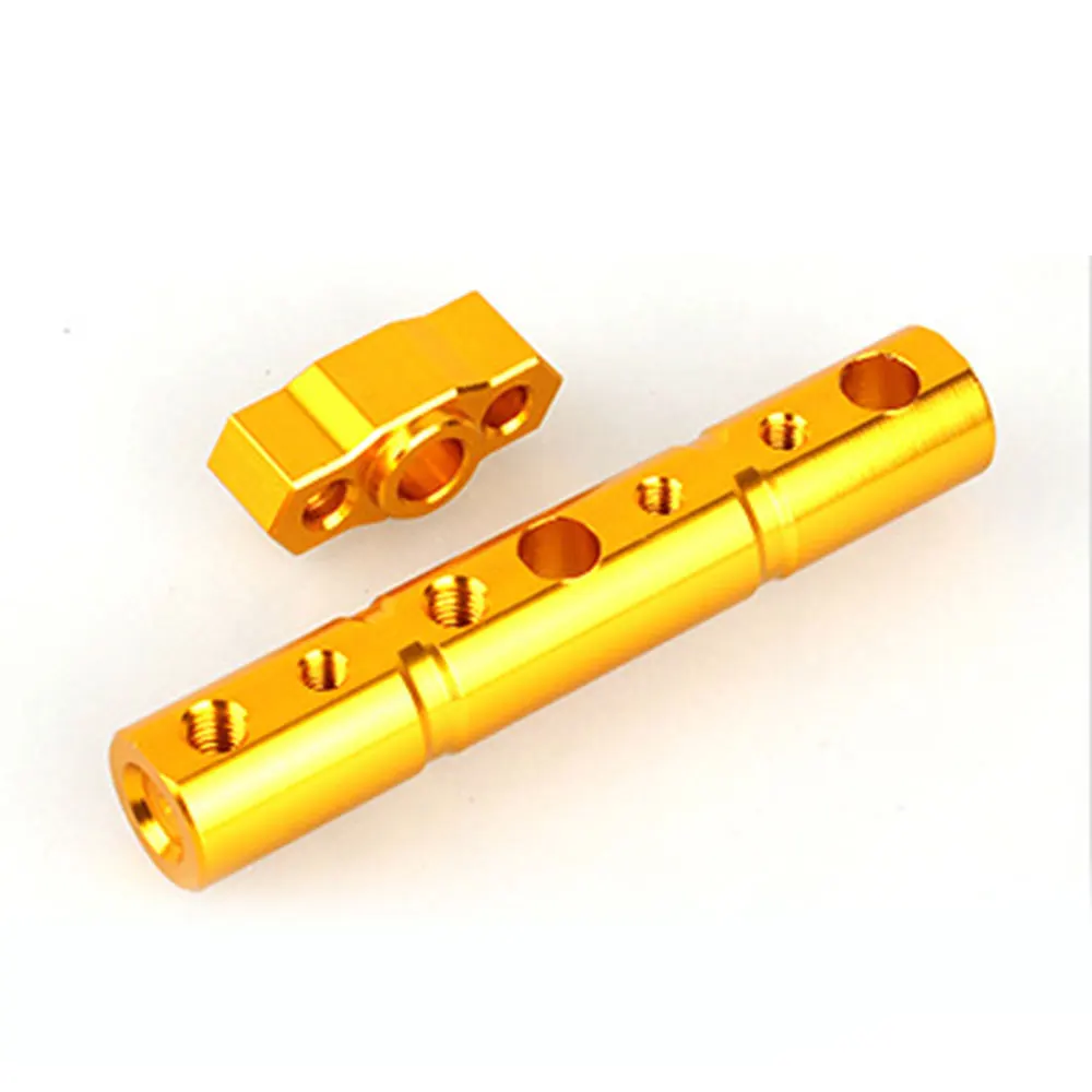 Gold Vehemo для кронштейна перекладина зеркало заднего вида удлинитель держатель мотоцикла Фара скутер - Цвет: Gold