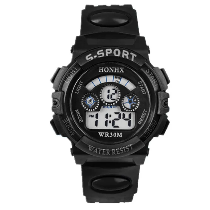 Горячая Распродажа новинка цифровые часы для студентов водонепроницаемые