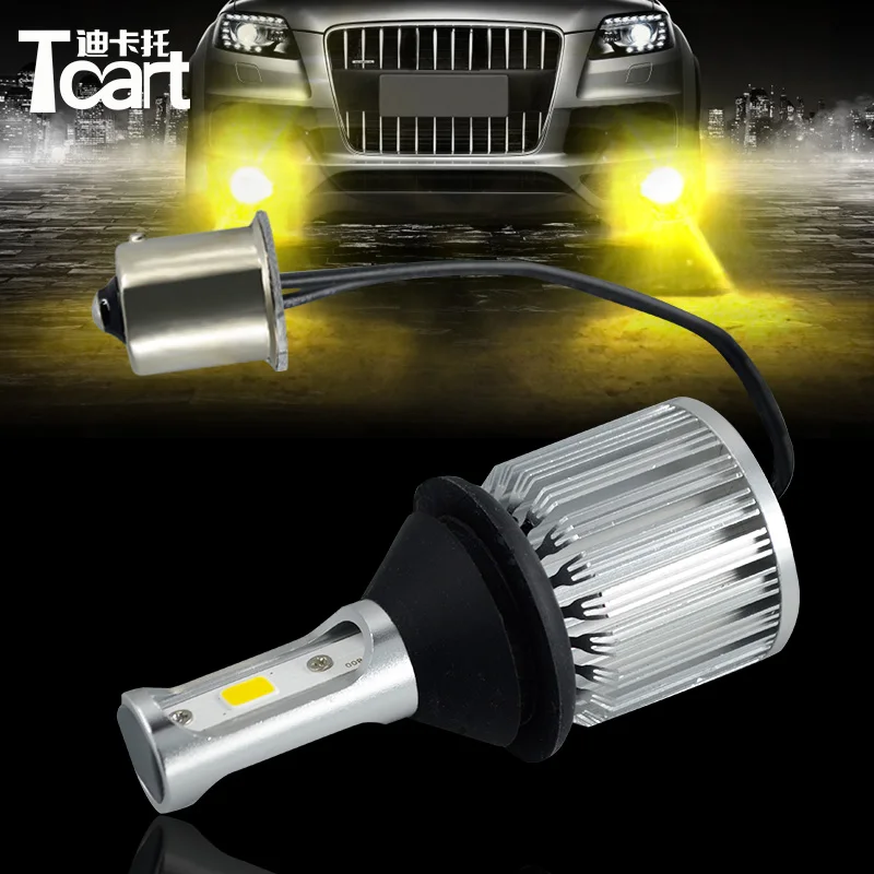 Tcart 2 шт. COB для Chevrolet Aveo T250 авто светодиодный лампы PY21W 1156 Автомобильный светодиодный передний указатель поворота сигнальная лампа автомобильные аксессуары