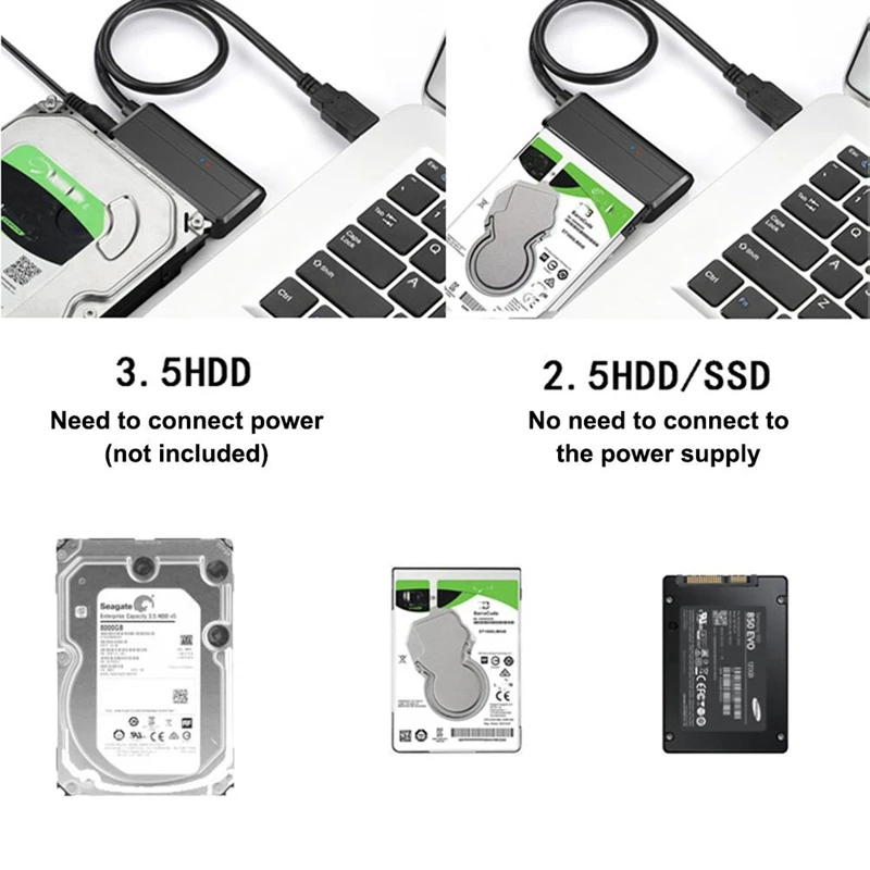 Кабель-адаптер Usb3.0 для Sata 7 + 15 Pin кабель легкого привода 2 5/3 5 дюйма кабели передачи
