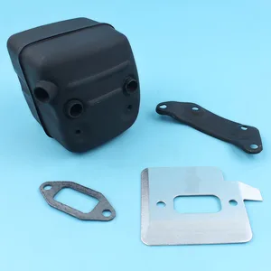 Комплект пластин для глушителя выхлопной кронштейн прокладки охлаждающей пластины для Husqvarna 365 362 371 372 372XP 385 390 Запчасти для бензопилы