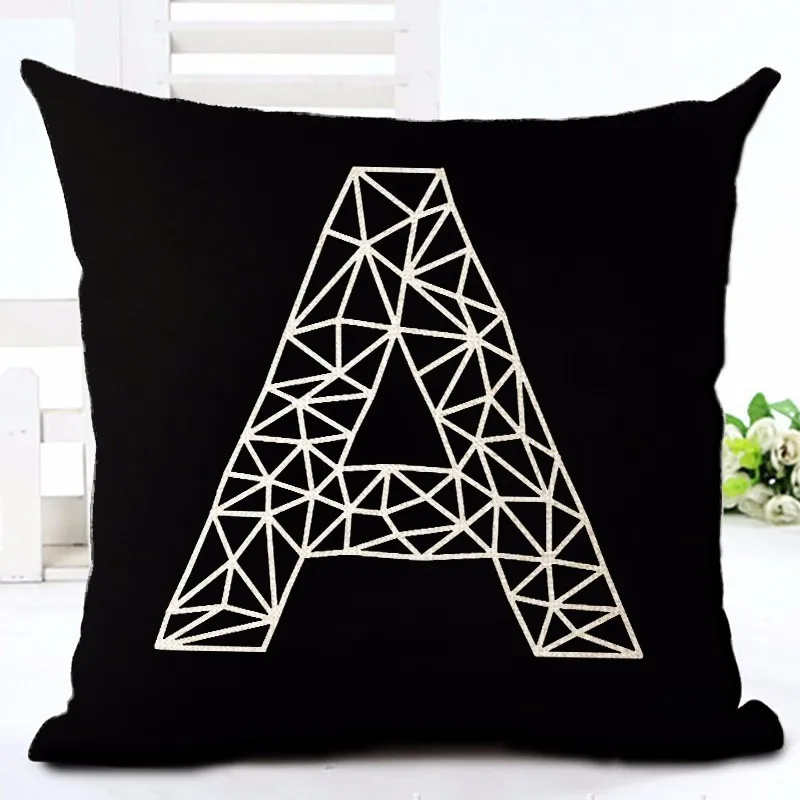 The Newest American Style Geometric Pattern Cushion Home Decorative Pillowcase Linen Cojines Square Throw Pillow Almofadas | Дом и сад