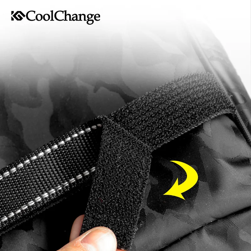 CoolChange Водонепроницаемая велосипедная сумка переносная задняя стойка для