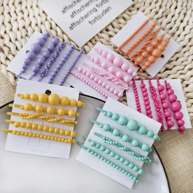 

FASACC Pear Hair Clip Set Fashion Women Hairpins DIY Sweet Hair Style New Hairpin 2019 Summer accessories Girls hair accessories
