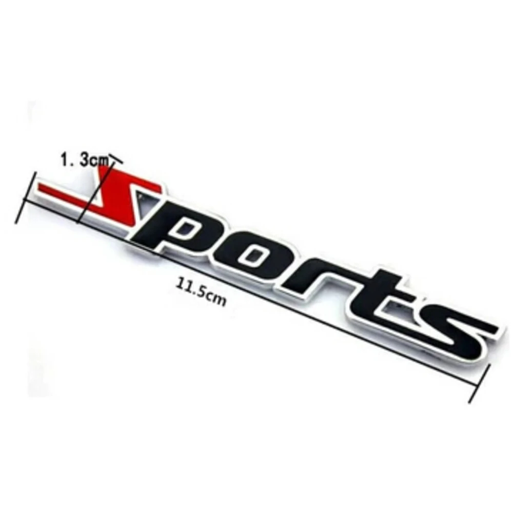 Автомобильный Стайлинг 3D металлические спортивные наклейки аксессуары для honda crf