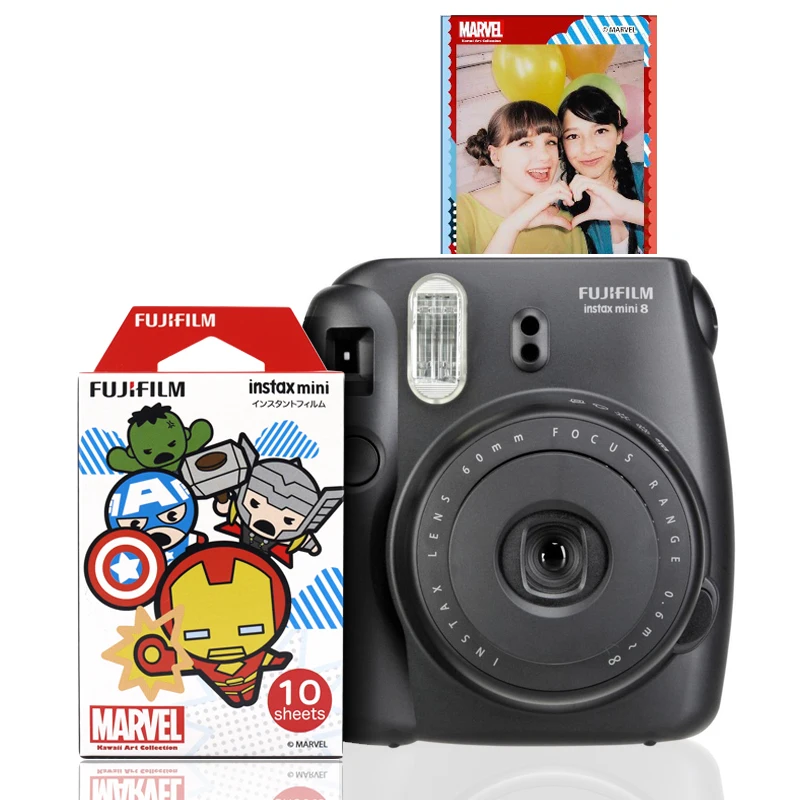 Fujifilm Instax Mini Marvel Instant 100 Пленка для Fuji 7 s 8 + 9 25 50 70 90 300 SP-1 2 принтера | Электроника