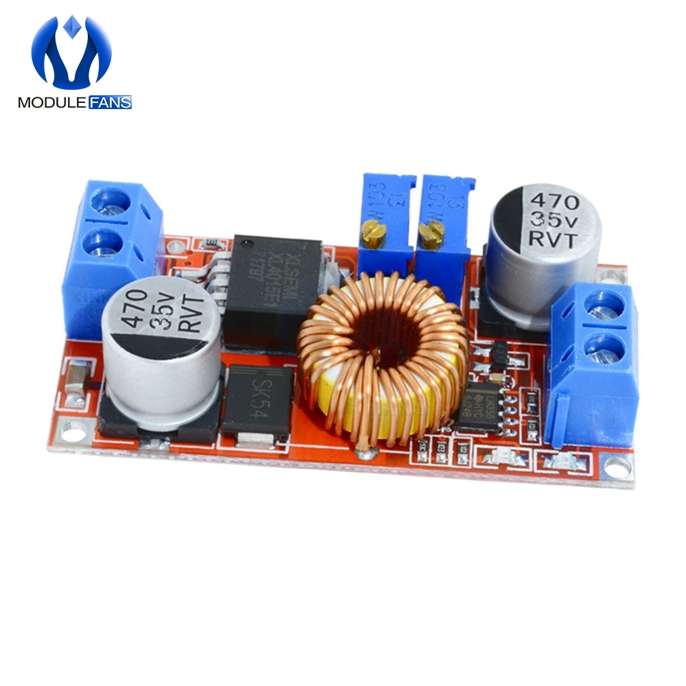 2 шт. 5A DC CC CV литиевых Батарея Шаг вниз зарядки Led Мощность конвертер Зарядное