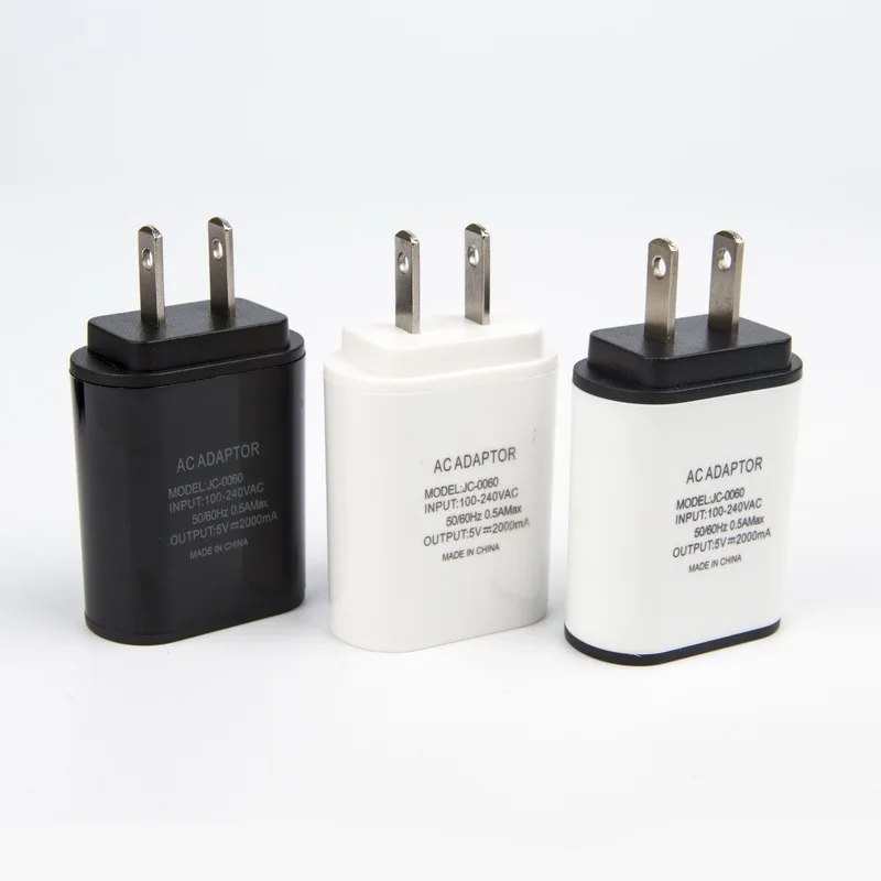 Сетевое зарядное устройство USB 3 шт. 2 А/5 В два порта адаптер питания блок зарядки