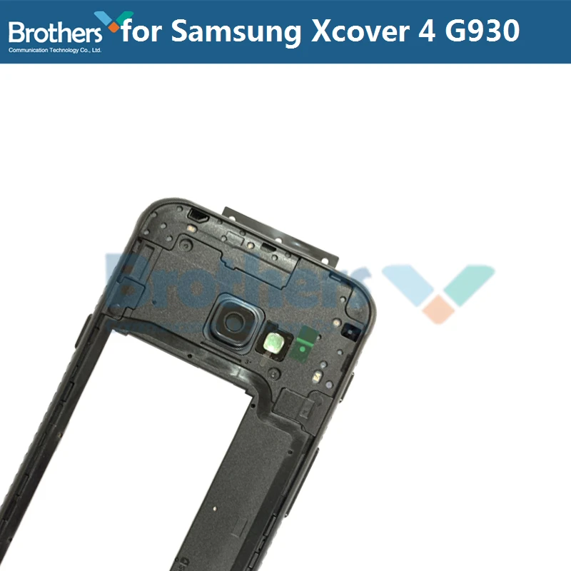 Средняя рамка для samsung Galaxy Xcover 4 G390 средняя рамка с кнопками объектива камеры для samsung G930F средняя часть корпуса Замена