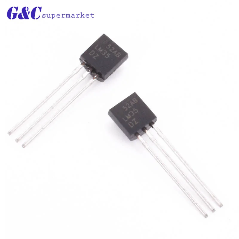Интегральная схема LM35DZ TO 92 LM35 прецизионный датчик температуры по Цельсию для IC